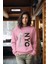 Premium Nyc Tarz Baskılı Kadın Bisiklet Yaka Sweatshirt 4