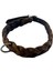 %100 Hakiki Deri El Örgüsü Köpek Tasması 2.5X55 Delik Mesafesi 41-50CM 4