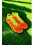 Çoraplı Bilekli Boğazlı Krampon Futbol Ayakkabısı Turuncu - Sarı 7