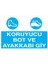 Koruyucu Bot ve Ayakkabı Giy İş Güvenliği Yapışkanlı Sticker 25X35 cm 1