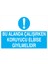Bu Alanda Çalışırken Koruyucu Elbise Giyilmelidir Yapışkanlı Sticker 25X35 cm 1