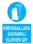 Kimyasallara Dayanıklı Eldiven Giy İş Güvenliği Yapışkanlı Sticker 50X65 cm 1