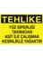 Yüz Siperliği Takmadan Asit Ile Çalışmak Yasaktır Yapışkanlı Sticker 50X65 cm 1