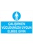 Çalışırken Vücudunuza Uygun Elbise Giyin İş Güvenliği Yapışkanlı Sticker 25X35 cm 1
