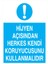 Hijyen Açısından Herkes Kendi Koruyucusunu Kullanmalıdır Yapışkanlı Sticker 50X65 cm 1