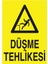Düşme Tehlikesi İş Güvenliği Yapışkanlı Sticker 50X65 cm 1