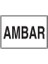 Ambar İş Güvenliği Yapışkanlı Sticker 25X35 cm 1