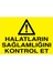 Halatların Sağlamlığını Kontrol Et İş Güvenliği Yapışkanlı Sticker 35X50 cm 1