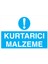 Kurtarıcı Malzeme İş Güvenliği Yapışkanlı Sticker 50X65 cm 1