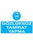 Gözlüksüz Tamirat Yapma İş Güvenliği Yapışkanlı Sticker 35X50 cm 1