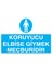 Koruyucu Elbise Giymek Mecburidir İş Güvenliği Yapışkanlı Sticker 50X65 cm 1