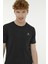 M-CT110 Bsc C Nk T-Sh 4fx Siyah Erkek Kısa Kol T-Shirt 5