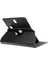 Reeder M10S Plus Uyumlu 10.1" Dönerli Standlı Deri Tablet Kılıfı - Siyah 3