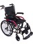 GK863LAJ-20 Jet Black Transfer Alüminyum Tekerlekli Sandalye 1
