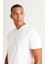 3A Moda Basic Pamuklu V Yaka Kısa Kollu T-Shirt 3