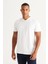 3A Moda Basic Pamuklu V Yaka Kısa Kollu T-Shirt 4