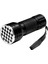 Powermaster PM-6351 Uv Işınlı 21 Ledli 10 cm Metal Kasa Pilli El Feneri (Lisinya) 1