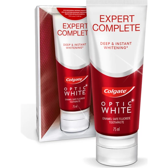 Colgate Optic White Expert Complete Beyazlatıcı Diş Macunu 75 ml
