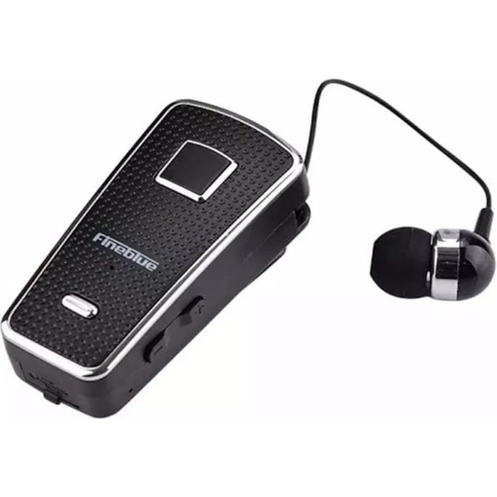 Hd Giyim Fineblue F-970 Makaralı Bluetooth Kablosuz Kulaklık Siyah*beyaz (Çift Telefon Bağlanabilir) (4324)