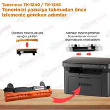 tonermax Kyocera TK-1240 / TK-1248 Muadil Toner 4'lü Avantaj Paket / PA2000 / PA2000W MA2000 / MA2000W / PA2001 / MA2001