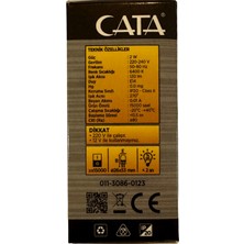 Cata CT-4261 2W 6500K (Beyaz Işık) E14 Duylu Mini LED Ampul (2 Adet)