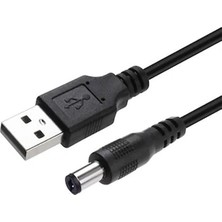 Markofist MF-GK01 5.5x2.5mm Jack USB Güç Kablosu 80CM