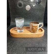 Arvora Ahşap Sunum Tahtası & Yağdanlık Altlığı