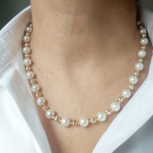 Devi Fashion Özel Tasarım Inci Dizi Kolye
