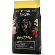 Fitmin For Life Adult Mini Ufak Irk Yetişkin Köpek Maması 12 kg