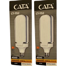 Cata CT-1152 42W 6400K (Beyaz Işık) E27 Duylu LED Pervane Ampul (2 Adet)
