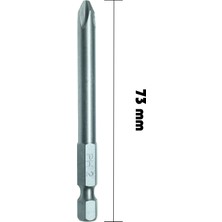 Felo 4'lü Ph2 Bits Uç, 2X25 mm - 2X50 mm - 2X73 mm - 2X100 mm