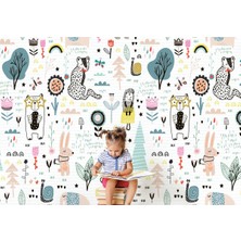 Harita Sepeti Çocuk ve Bebek Odası Temalı Duvar KAĞIDI-5717