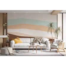 Harita Sepeti Boho Stili Modern Duvar Kağıdı-5539