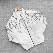 İyiliğin Anahtarları Dijital Baskılı  Rüzgarlık Unisex Yağmurluk Oversize Paraşüt Kumaş