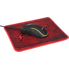 Boğazören Kablolu Gaming Mouse+Mouse Pad(Farklı Dpı Hız Ayar+7 Tuşlu + 4 Farklı Dpı Ayarı+Özel Ateş Etme Tuşu)