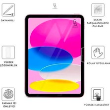 Coolacs Huawei Matepad T10 ile Uyumlu Kırılmaz Tablet Temperli Cam Ekran Koruyucu