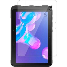 Coolacs Samsung Galaxy Tab Active Pro T547 ile Uyumlu Kırılmaz Tablet Temperli Cam Ekran Koruyucu