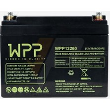 Wpp 12 V 26 Ah Bakımsız Kuru Akü