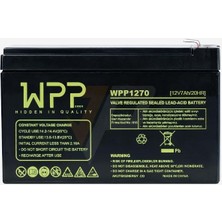 Wpp 12 V 7 Ah Bakımsız Kuru Akü