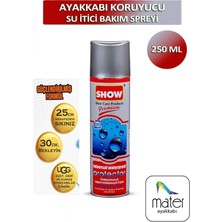 Show Su ve Kir Itici Sprey - Su Geçirmez Şeffaf Protect Sprey 250 ml Özel Güçlendirilmiş Seri