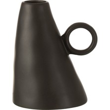 Laromita Decoration Kulplu Eğik Vazo