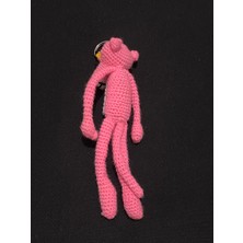 Lbr Garment Pembe Panter Amigurumi Anahtarlık