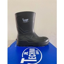 Techno Boots Unisex - 30 Derece Soğuğa Dayanıklı Poliüretan Kısa Çelik Burunsuz Çizme