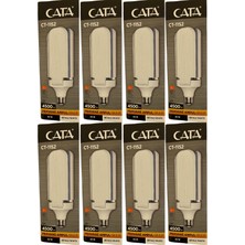 Cata CT-1152 42W 6400K (Beyaz Işık) E27 Duylu LED Pervane Ampul (8 Adet)
