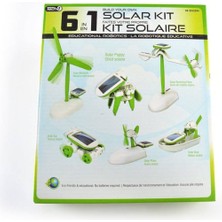 Mobee Güneş Enerjili Robot Oluşturma Seti Solar Kit (6 In 1)