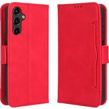 BDT Market Ile Uyumlu Samsung Galaxy A24 4g Kredi Kartı Tutuculu Kickstand Koruyucu Cüzdan Kılıfı, Flip Folyo Kitap Pu Deri Darbeye Dayanıklı Kapak (Yurt Dışından)