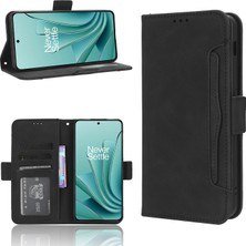 BDT Market Ile Uyumlu Oneplus Ace 2V Kredi Kartı Tutuculu Kickstand Koruyucu Cüzdan Kılıfı, Flip Folyo Kitap Pu Deri Darbeye Dayanıklı Kapak (Yurt Dışından)