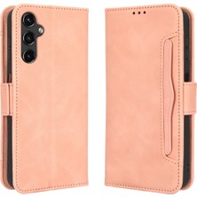 BDT Market Ile Uyumlu Samsung Galaxy A24 4g Kredi Kartı Tutuculu Kickstand Koruyucu Cüzdan Kılıfı, Flip Folyo Kitap Pu Deri Darbeye Dayanıklı Kapak (Yurt Dışından)