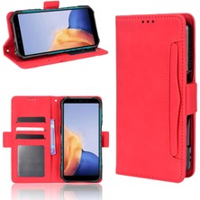 BDT Market Ile Uyumlu Ulefone Armor X9 Kredi Kartı Tutuculu Kickstand Koruyucu Cüzdan Kılıfı, Flip Folyo Kitap Pu Deri Darbeye Dayanıklı Kapak (Yurt Dışından)