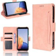 BDT Market Ile Uyumlu Ulefone Armor X9 Kredi Kartı Tutuculu Kickstand Koruyucu Cüzdan Kılıfı, Flip Folyo Kitap Pu Deri Darbeye Dayanıklı Kapak (Yurt Dışından)